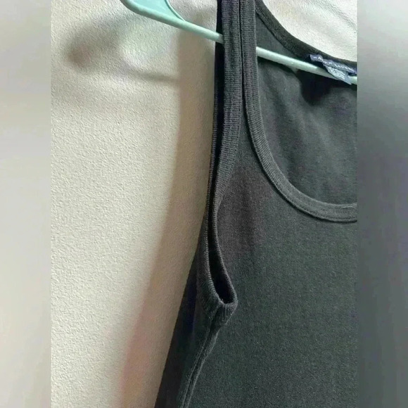 EVC | Vintage Y2K Ralph Lauren Racerback Tank Dress | Black w/ White Pony | M - Picture 5 of 9